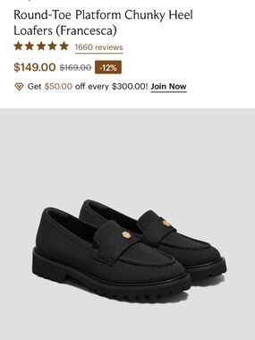 Vivaia Francesca black chunky heal shoes